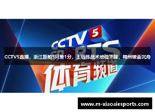 CCTV5直播,浙江距前5只差1分,王钰栋战术地位下降,梅州破釜沉舟 CCTV5直播,浙江距前5只差1分,王钰栋战术地位下降,梅州破釜沉舟